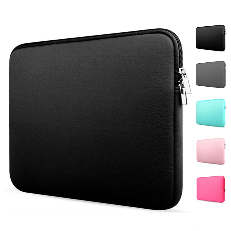 Soft Laptop Bag for Xiaomi Hp Dell Lenovo Notebook Computer for Macbook Air Pro Retina 11 12 13 14 15 15.6 Sleeve Case Cover