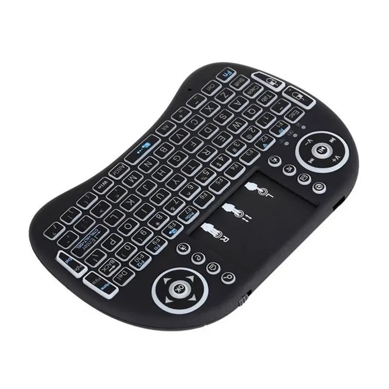 "Ultimate I8 Mini Wireless Keyboard with Backlit Touchpad - Perfect for Android TV BOX & Mini PC!"